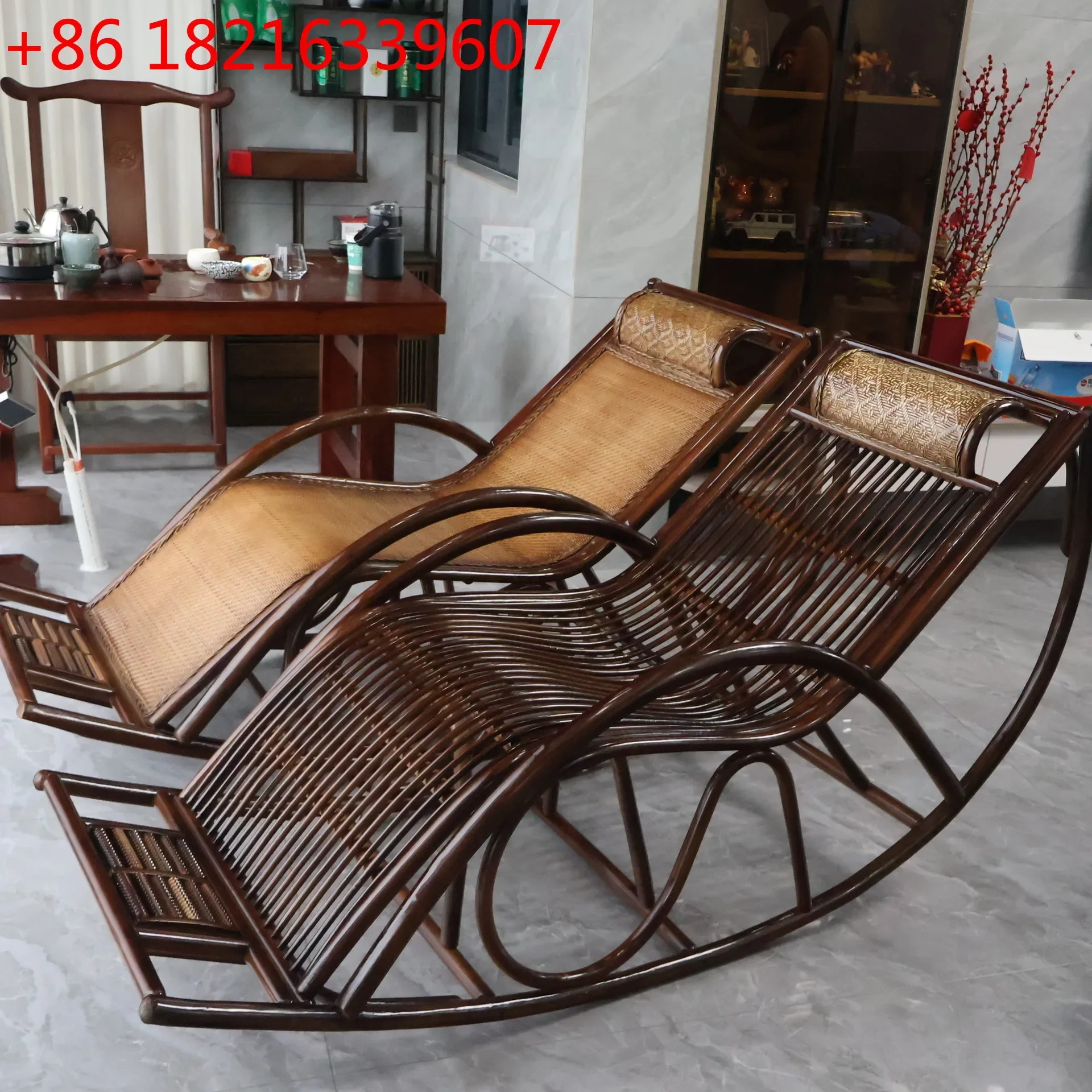 TA O Household seating and reclining elderly free chair, afternoon nap adult high-end rocking chair