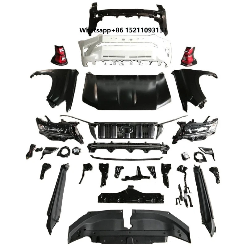 Car Body Kit for  2010-2017 Modified Upgrade 2018 Body Kit Front Bumper