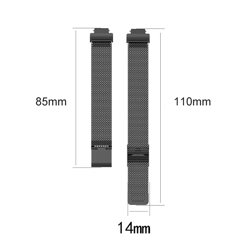 Essidi Milanese Bracelet Strap For Fitbit inspire 2 3 Stainless Steel Mesh Watch Wrist band Loop Belt For Fitbit inspire HR
