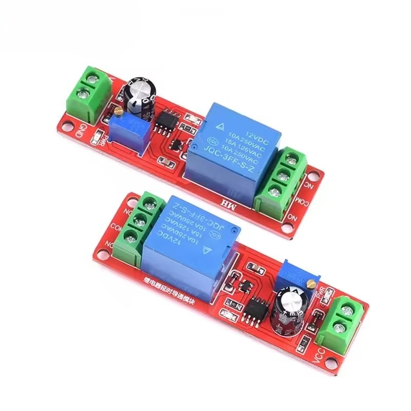 DC5V/12V NE555 Delay Timer Board Adjustable Time Delay Trigger Module Timing Control Switch Module For Relay & Sensor