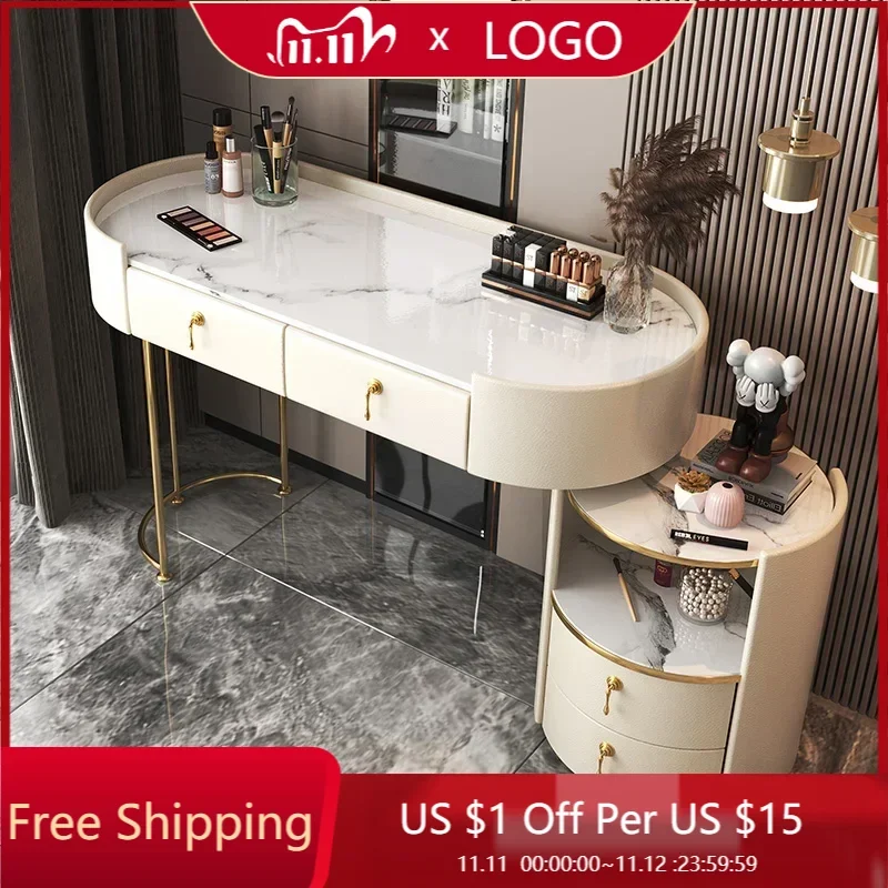 

Skincare Women Dressing Table Bedside Bathroom Living Room Minimalist Vanity Table Study Service Vestidores Lounge Furniture