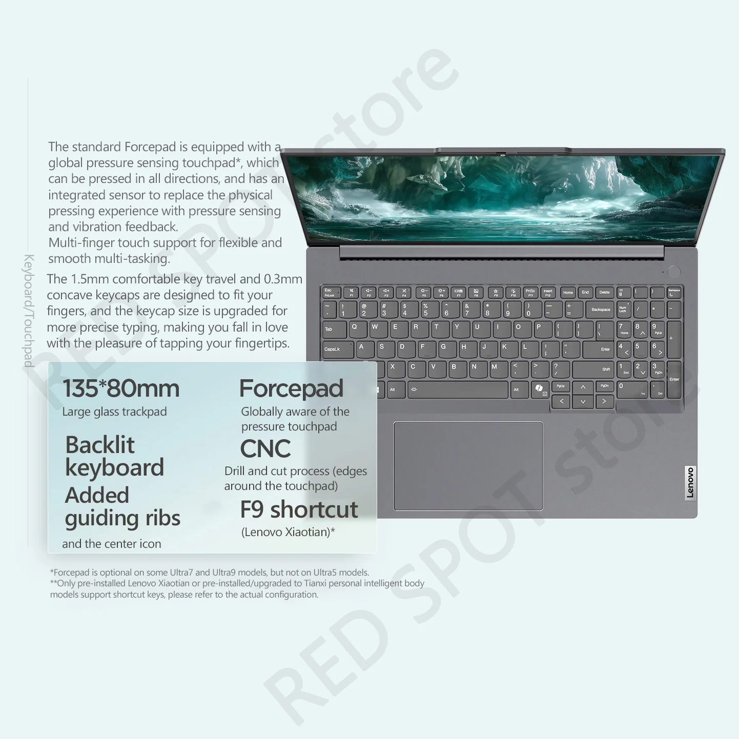 【إرسال الصين】لينوفو ثينك بوك 16+ 2025 U5/U7 /U9 32G+1TB 16 بوصة 2.5K 120 هرتز/3.2K 165 هرتز #4