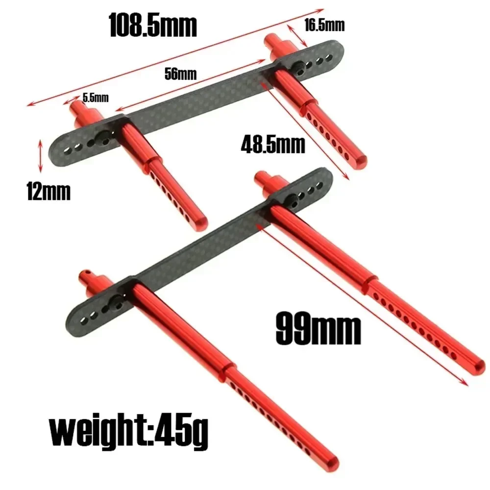 Telaio del telaio di trasmissione a 2 velocità RC 313mm con asse del portale differenziale per parti fai da te Trxs TRX-4 1/10 RC Car