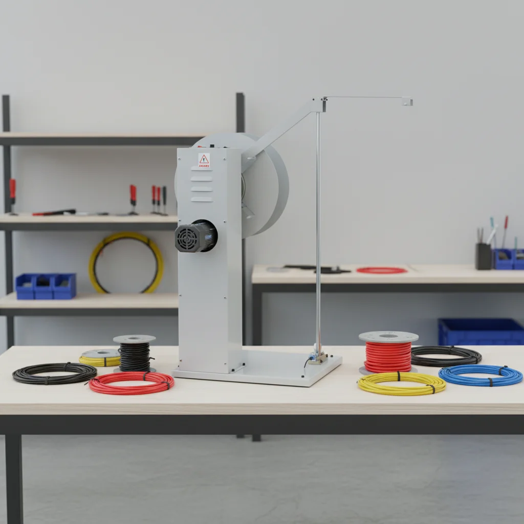 

Автоматическая машина для выпуска проводов WF001 Стойка для проводов для зачистки клемм для резки проводов - эффективная машина для подачи проводов