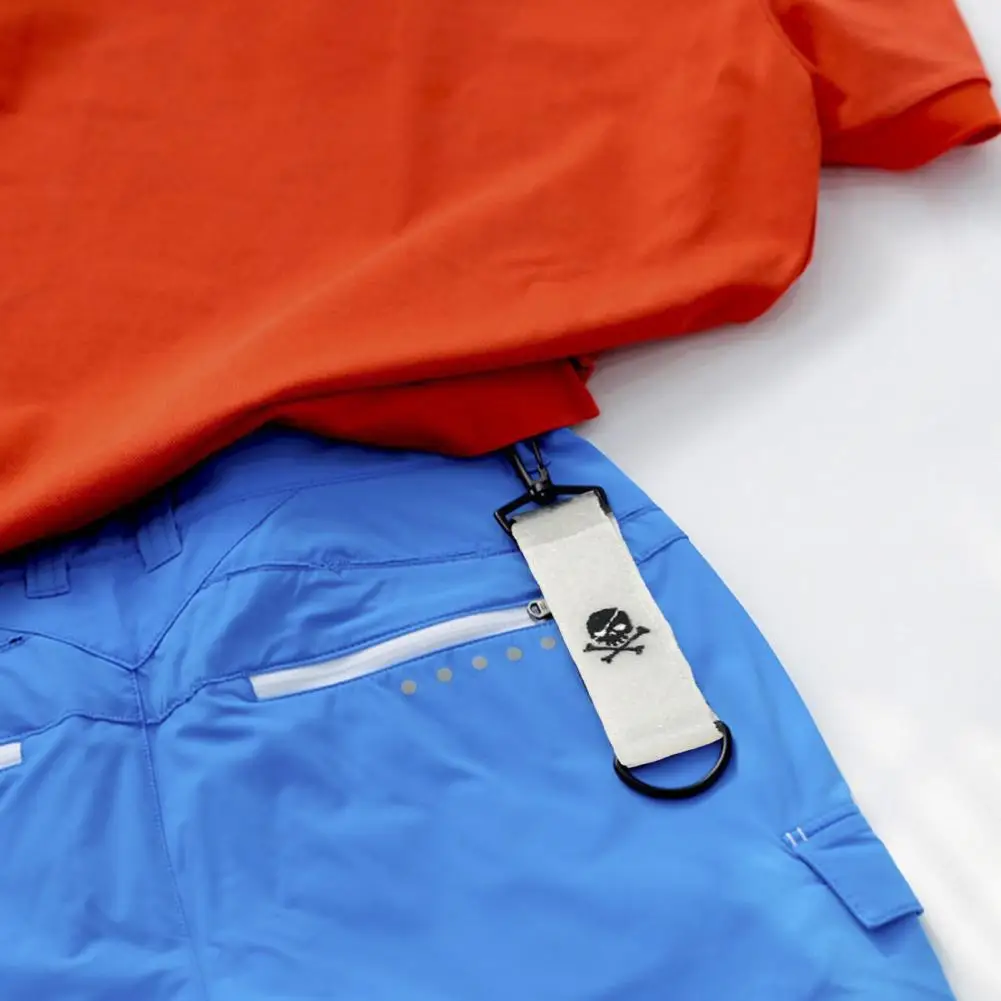 Fastener Tape Carabiner Fine Workmanship Unique Golf Towel Tape Carabiner Polyester Fastener Tape Hook Outdoor Accessories