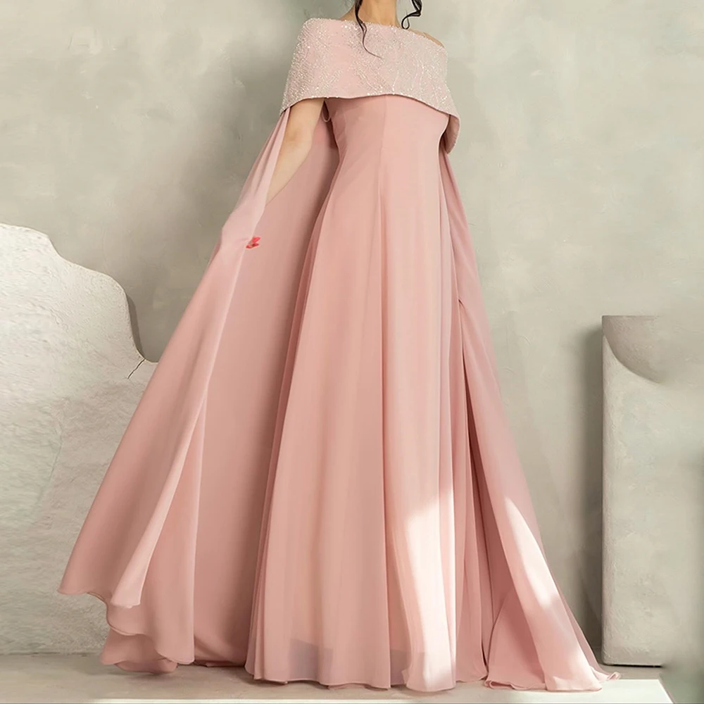 

Индивидуальные вечерние платья трапециевидной формы длиной до пола, с открытыми плечами, без рукавов, платье для выпускного вечера, модное простое драпированное вечернее платье с блестками