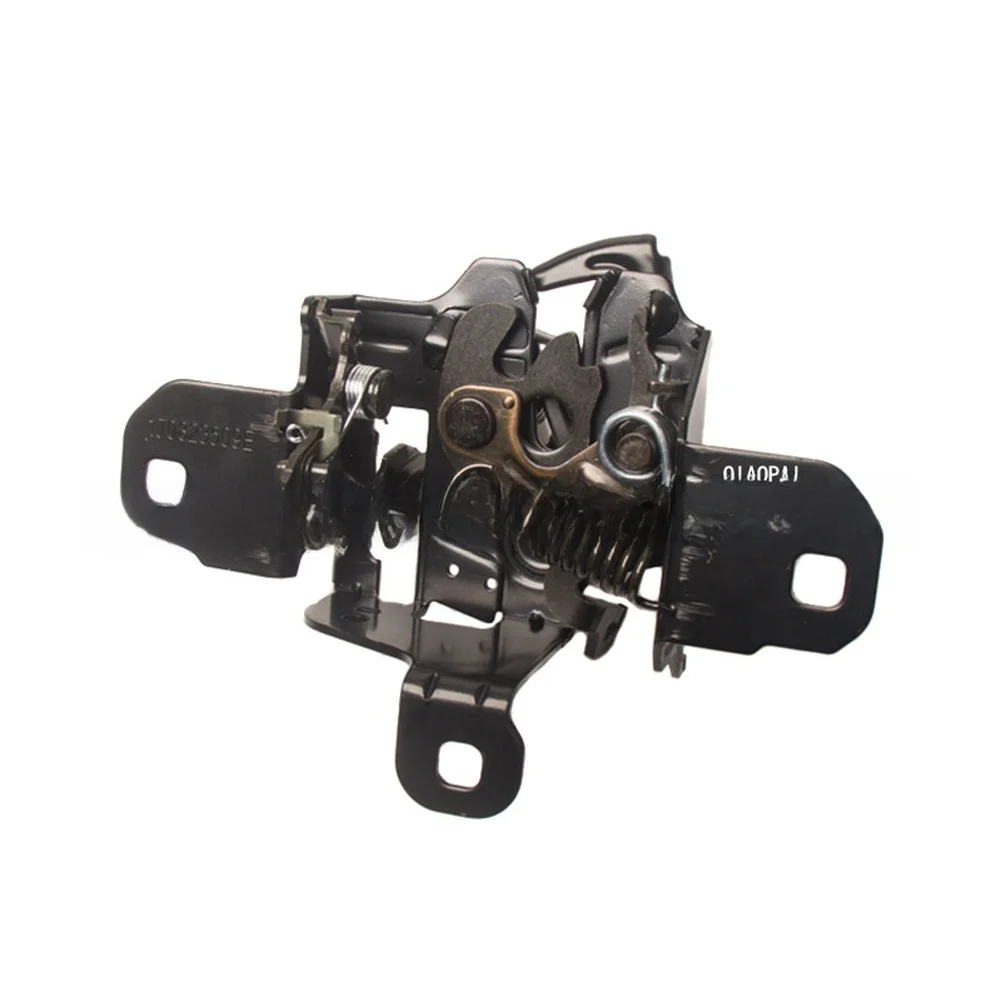 Front Hood Catch Car Bonnet Lock Direct Replacement Robust Mechanism Compact Design Black Finish For Jetta MK5 MK6