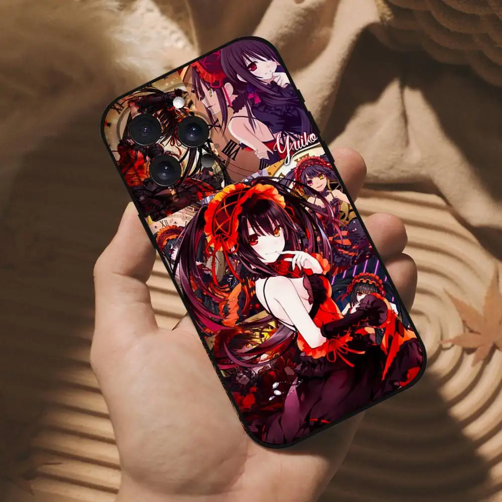 حافظة هاتف كورومي توكيساكي مقاومة للصدمات لهاتف آيفون 17 11 13 15 14 16 Pro Max 12 Mini 7 8 Plus XR X XS غطاء هاتف Funda غير لامع