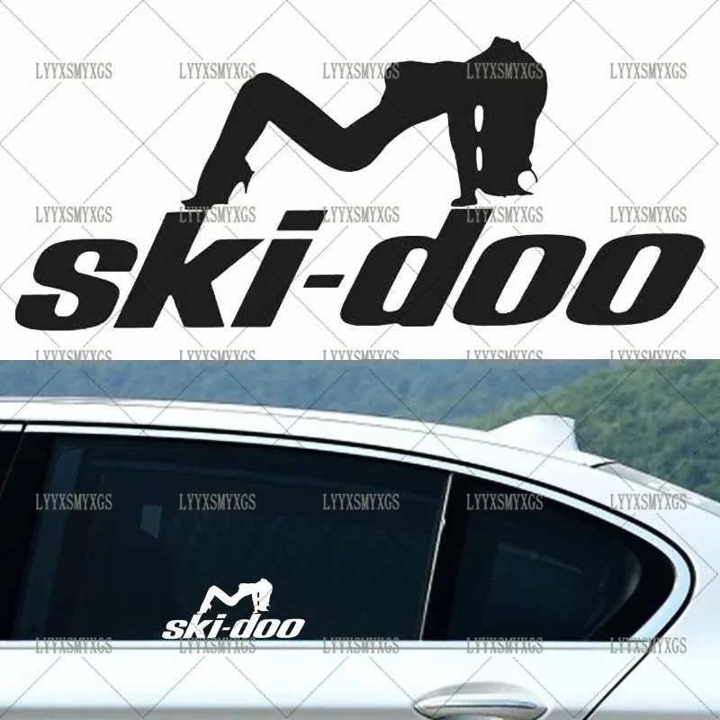 

Self-Adhesive Custom sexy beauty Ski Doo Car Stickers Waterproof Sunscreen Vinyl Decal PVC Wholesale Car Decoration