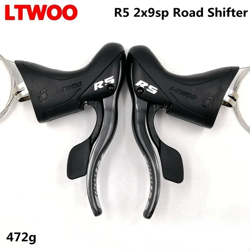 LTWOO R9 2x11 Speed Shifter Lever 22S Road Bicycle Shift Brake 9V Bike Speed Switch Compatible Shimano Parts for Bicycle