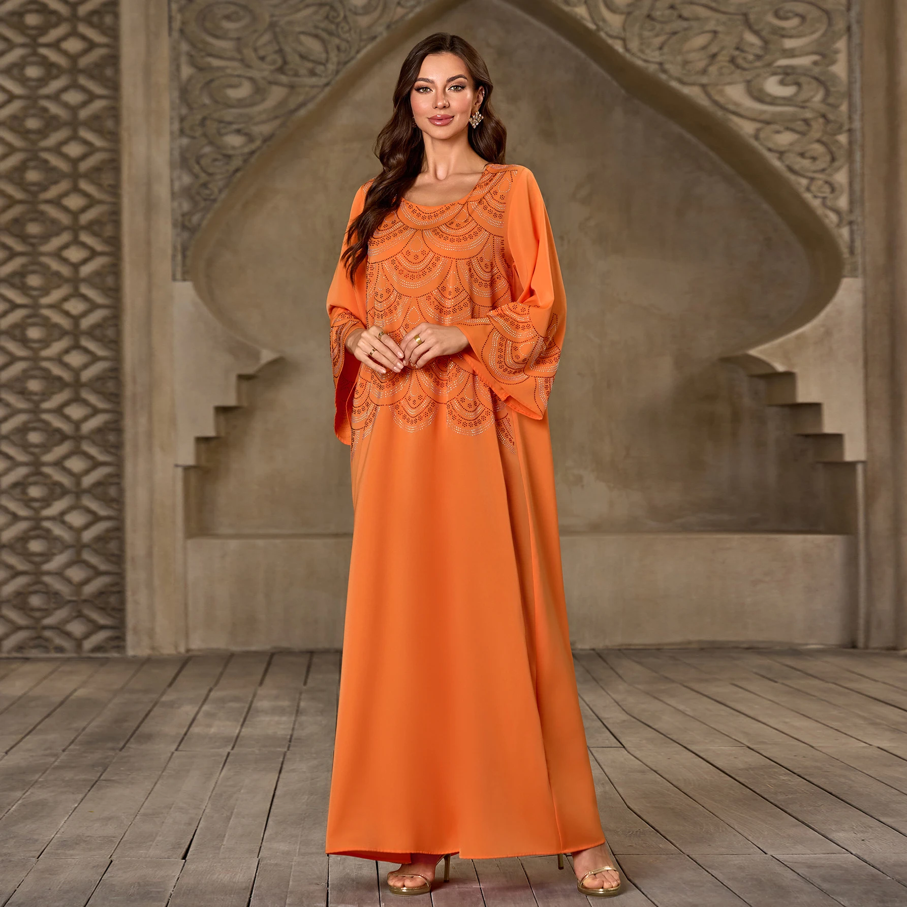 UNI Muslim Party Dress for Women Eid Abaya Jalabiya Morocco Dresses Abayas Kaftan Abaya Islam Vestidos Arab Long Robe