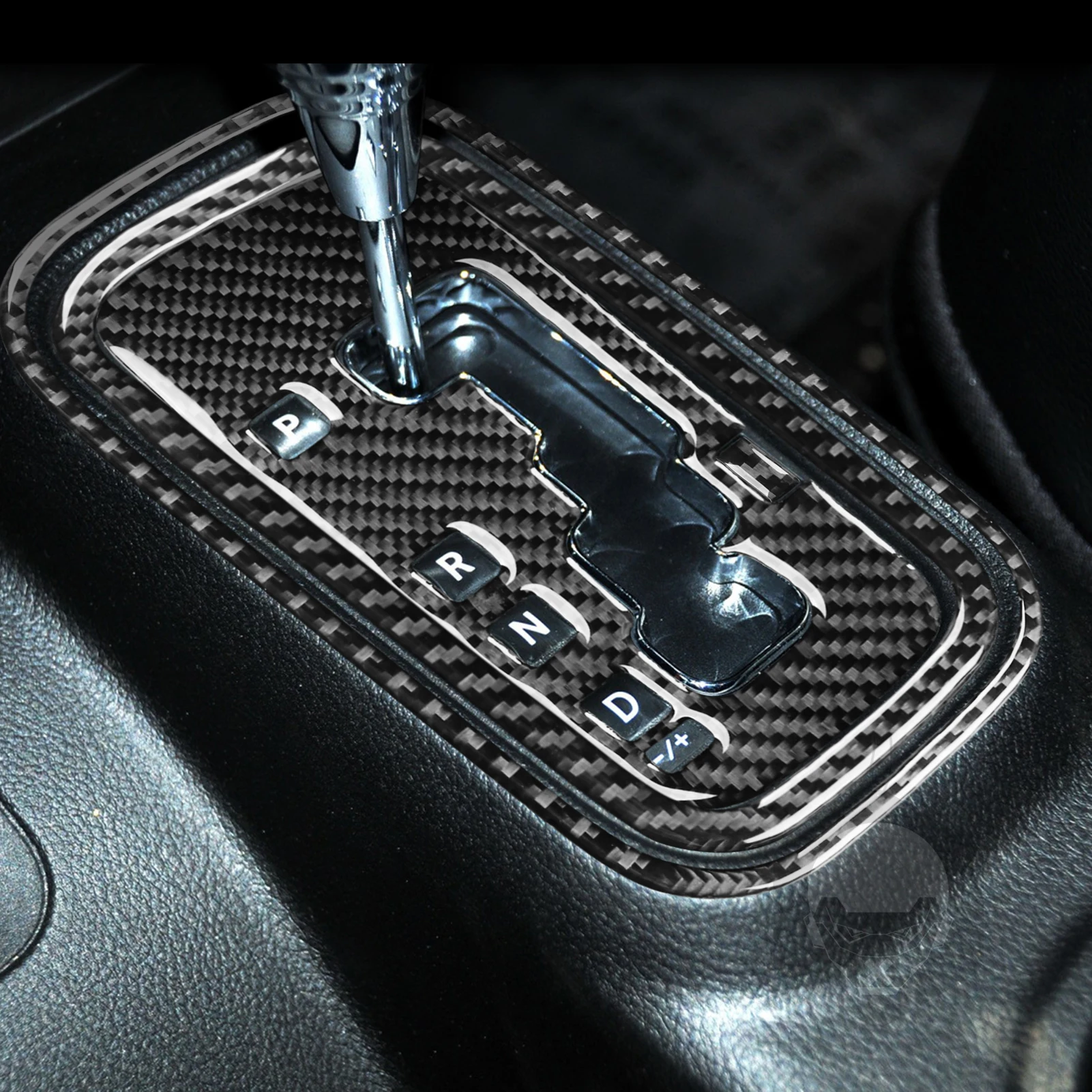 For Jeep Wrangler JK 2011 2012 2013 2014 2015 2016 2017 Accessories Carbon Fiber Car Interior Gear Door Panel Trim Sticker