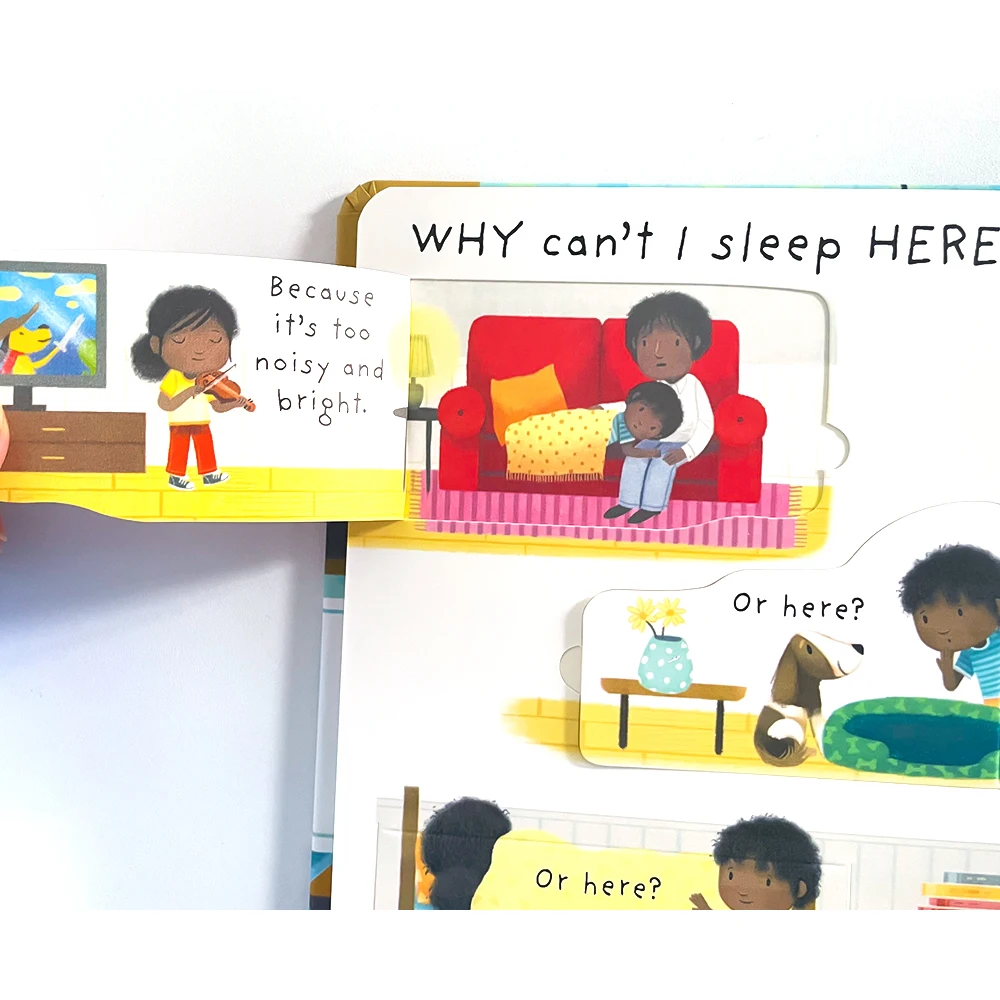 Usborne Lift The Flap أسئلة وأجوبة أولى جدًا لماذا يجب أن أذهب إلى السرير؟ كتاب صور تعليمي باللغة الإنجليزية من مونتيسوري