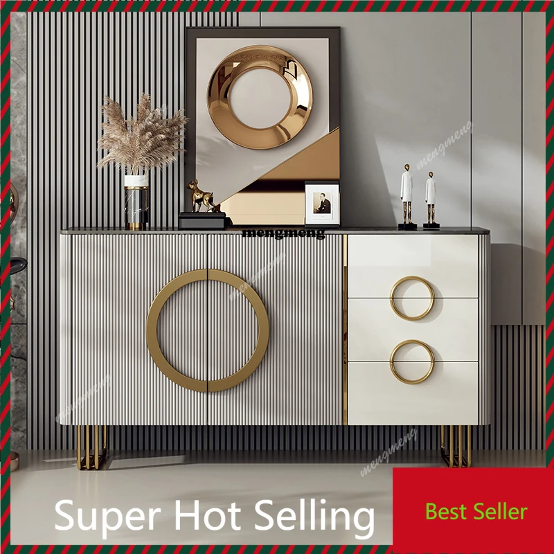 

entrance hall Luxury Shoe Cabinet interior furniture modern marble living room cabinets Minimalist Luxury gabinete furniture