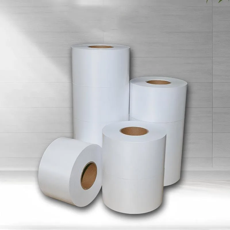 58 mm 65 m thermische Linerless-Etiketten, selbstklebende Linerless-Papieretiketten für DIGI SM120 Skala SM-120