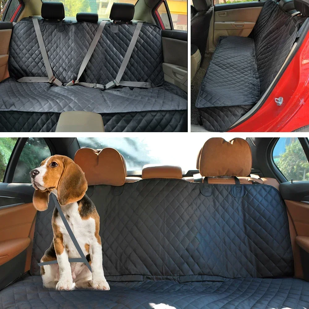 

#For Dog Car Seat Cover Pet Travel Carrier Mattress Waterproof Dog Car Seat Protector Mat With Middle Seat Armrest For Dogs&