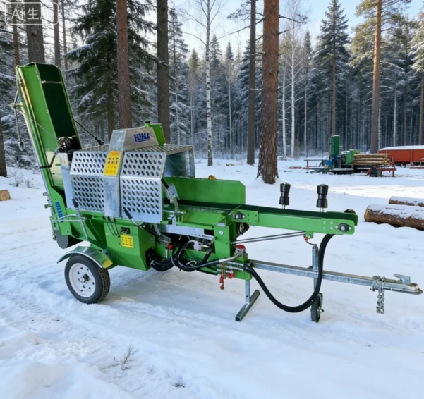 Customized 2026 Bossworth New Design Hydraulic Wood Processor Firewood Processor