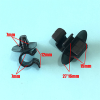 2/10Pcs Hood Rod Bonnet Support Clips For Citroen AX Evasion C2 C3 II C4 C5 Evasion I II Peugeot For Renault Trafic Opel Vivaro