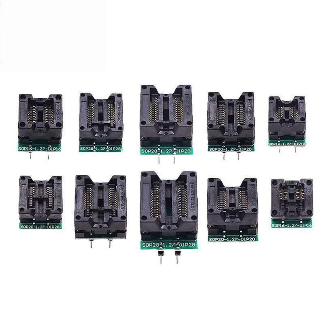 SOP8 burning socket programmer 14/16/18/20/24/28 conversion DIP chip aging test socket