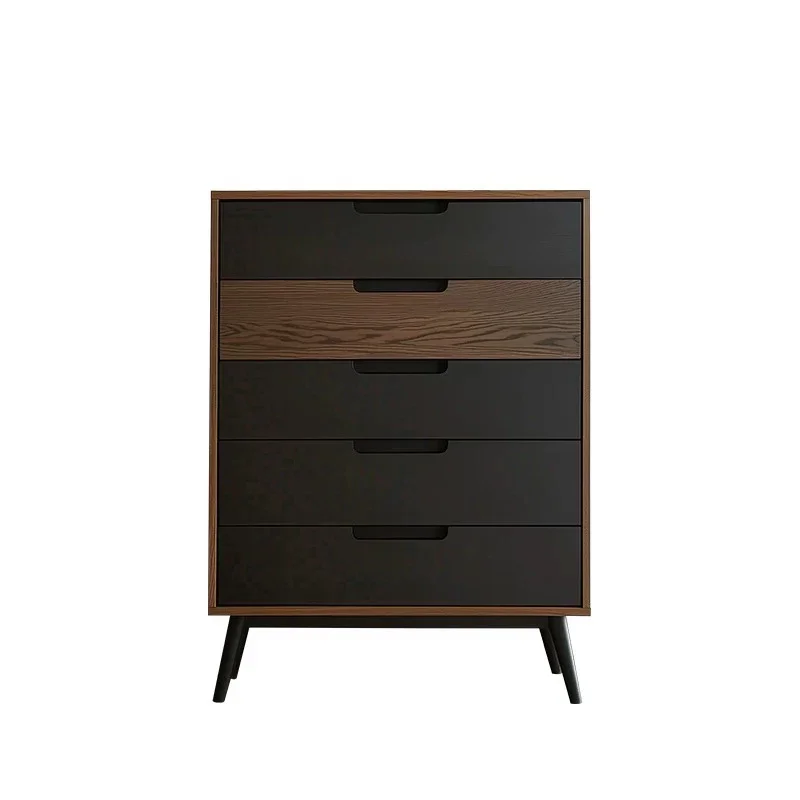 

Italian solid wood chest modern simple storage cabinet designer beautiful atmosphere