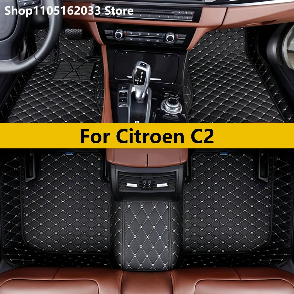

Автомобильные коврики на заказ для Citroen C2 2004-2013 годов выпуска, аксессуары для авто