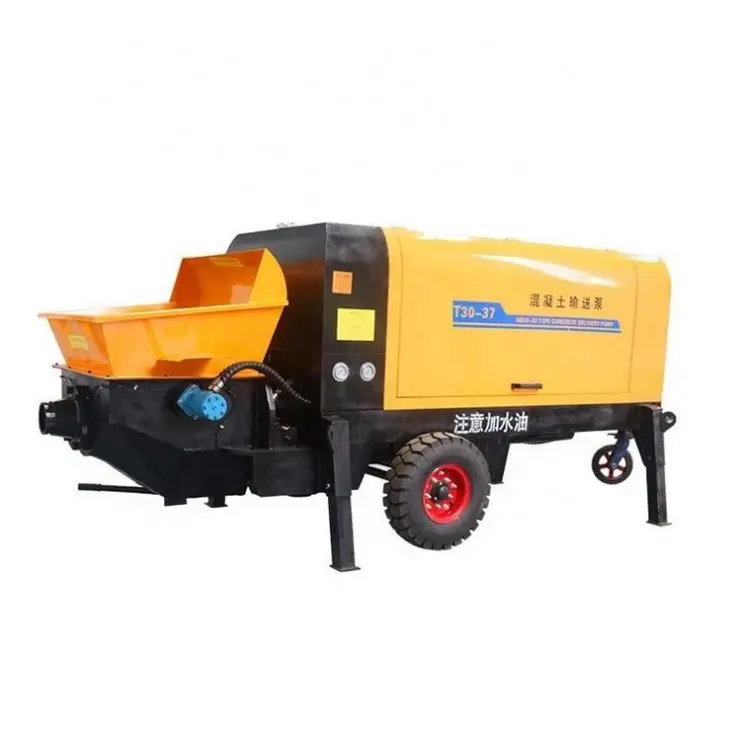 

Electric Beton Machine Portable Pump Mobile Auger Spiral Conveyor for Concrete