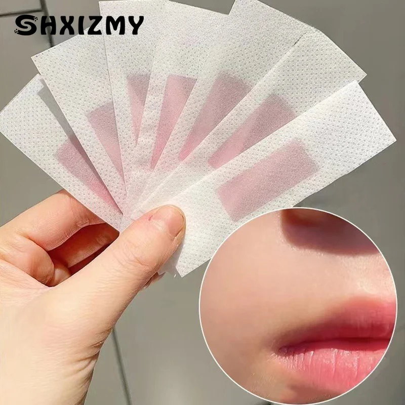 10Pcs Professional Hair Removal Wax Strips Waxing Wipe Sticker For Face Leg Lip Eyebrow Leg Arm Body Hair Remove