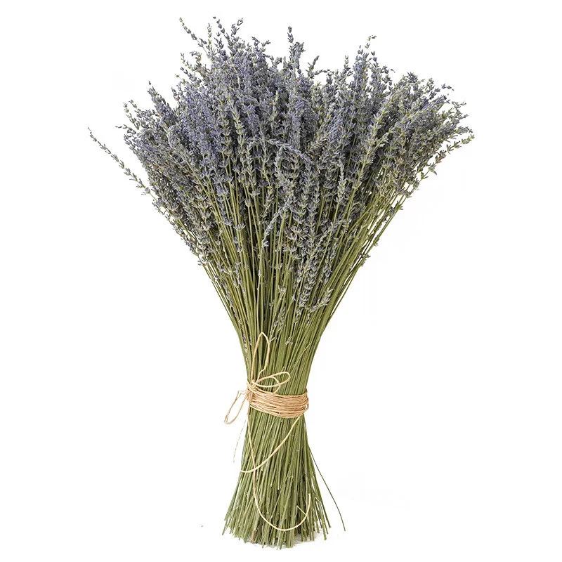 

100g Natural Preserved Dried Lavender Bouquets Gift for Wedding Party Decoration Arrangement Dry Leaf Home Living Room Decor