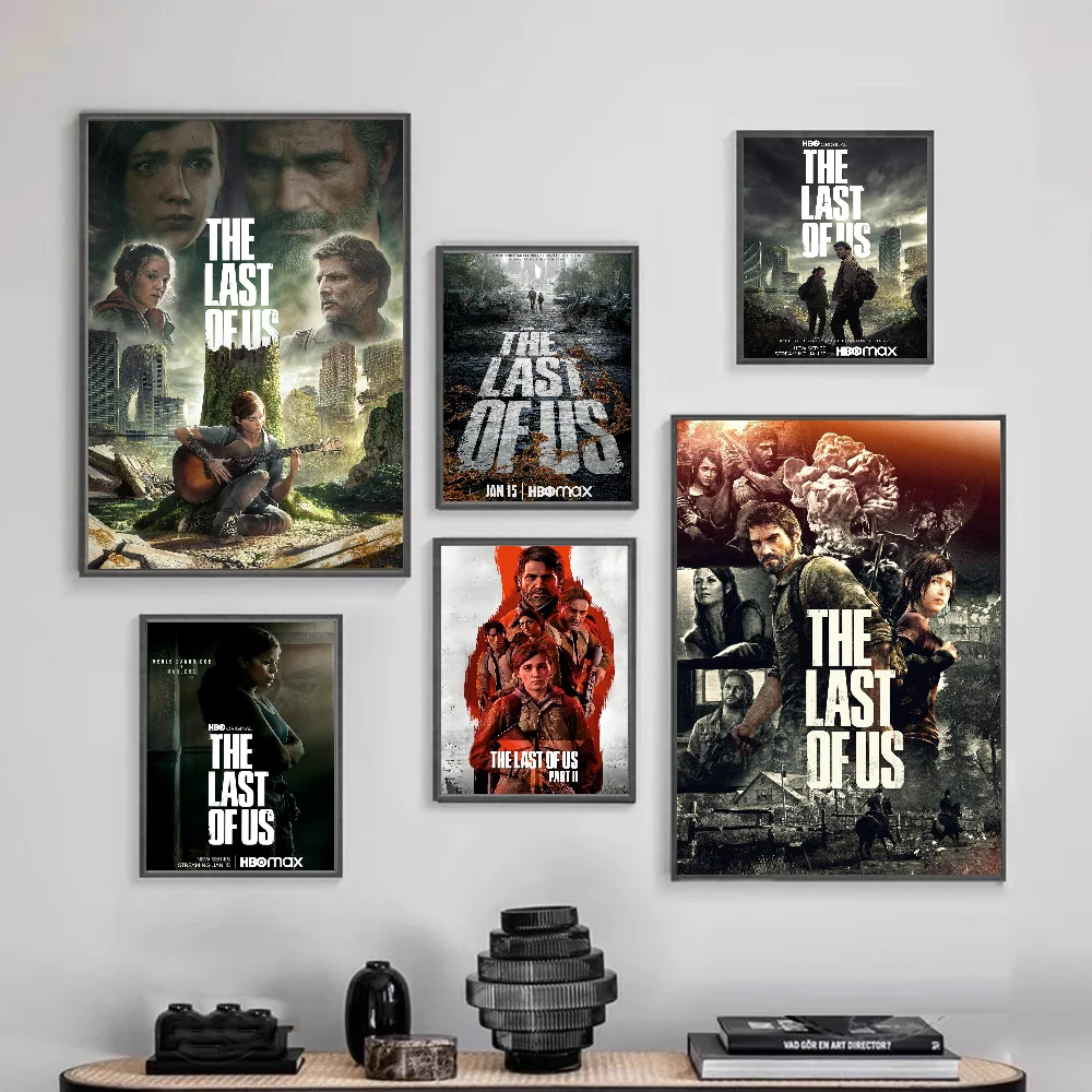 Hot Game The Last of Us Poster Frameless Personalized Wall Art Poster Photos for Living Room Home Decor