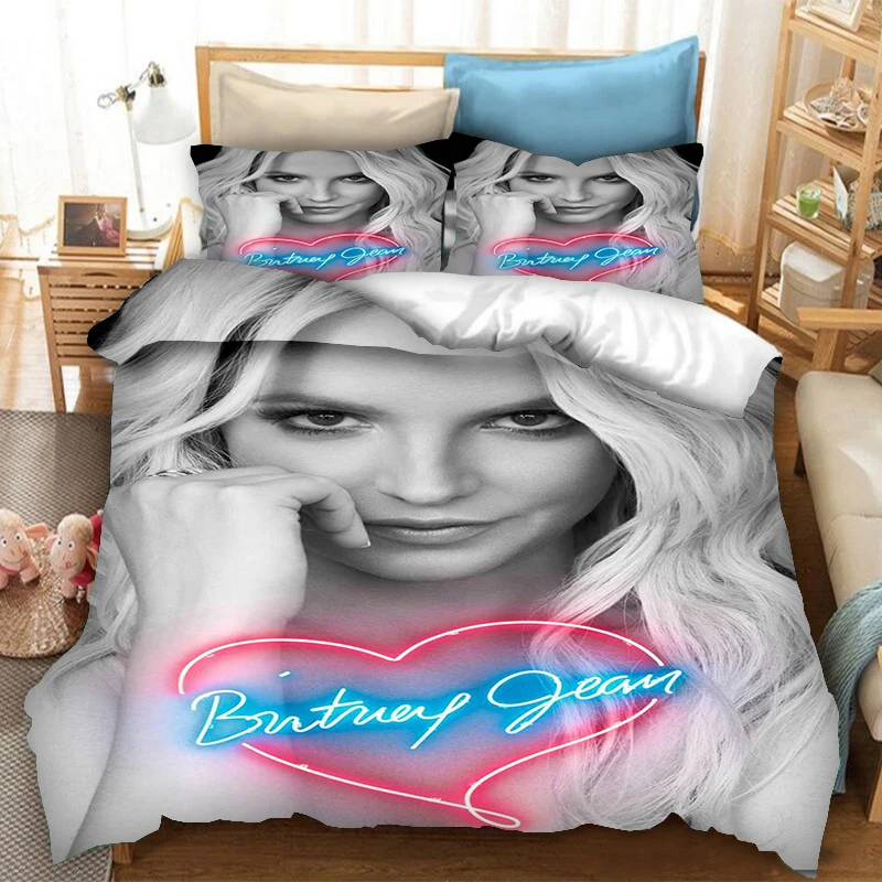 

Britney Spears 3D Printed Bedding Set Duvet Covers & Pillow Cases Comforter Quilt Cover (US/EU/AU Sizes) L01