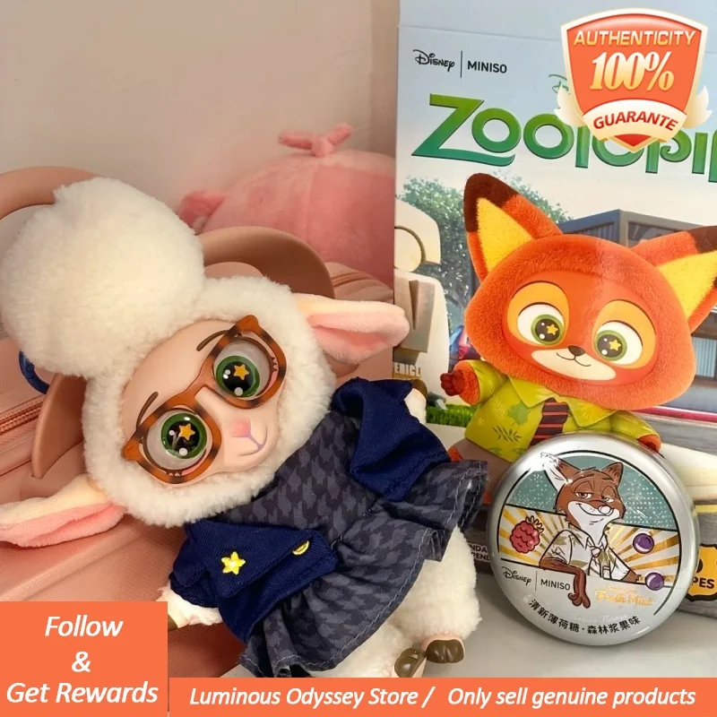 ของแท้ Zootopia ไวนิล Face Blind กล่องจี้ dollcute NICK JUDY จี้ของขวัญวันวาเลนไทน์คอลเลกชันของเล่น Mystery กล่อง