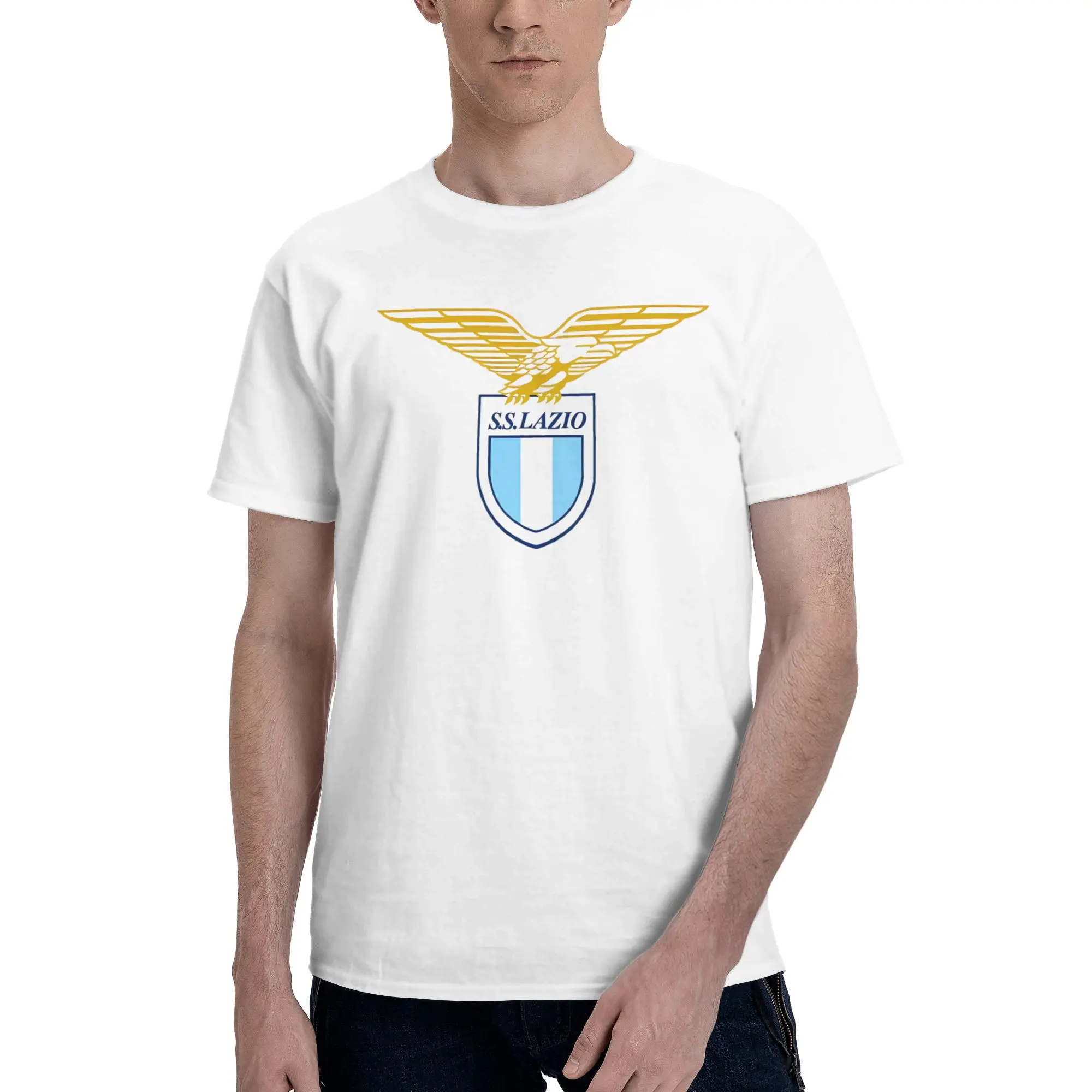 Lazio Long Style Reversible T-shirt Niche Street Short Sleeve