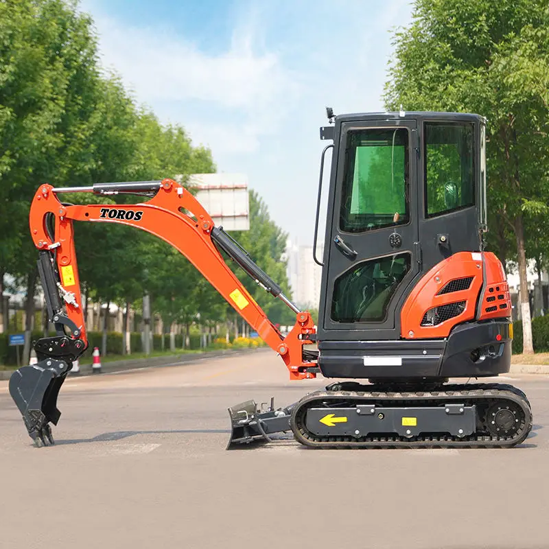 Fast Delivery Epa Engine New Crawler Digger Excavator Mini Excavators 2.5 Ton Multifunctional Escavatore Bagger