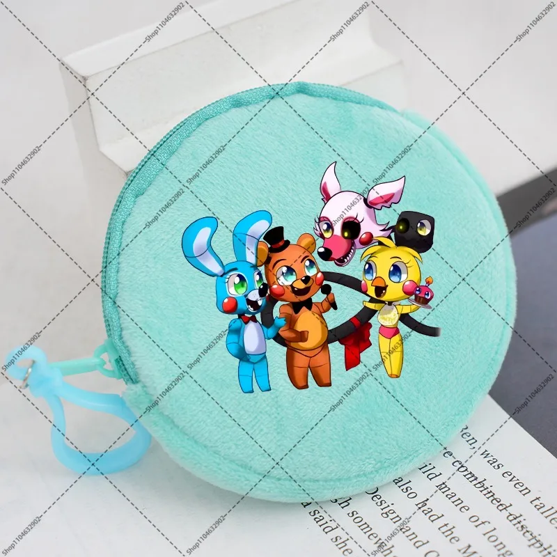 กระเป๋าสตางค์ลายการ์ตูน Five Nights At Freddy's น่ารัก สไตล์อนิเมะ พิมพ์ลายแฟชั่นสำหรับเด็กชายและเด็กหญิง พกพาสะดวก เหมาะเป็นของขวัญสำหรับงานปาร์ตี้