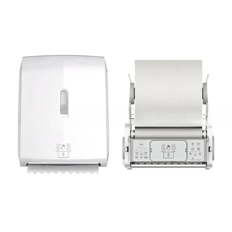 

Bathroom Hotel Jumbo Automatic Kitchen Paper Towel Roll Holder Sensor Tissue Dispenser