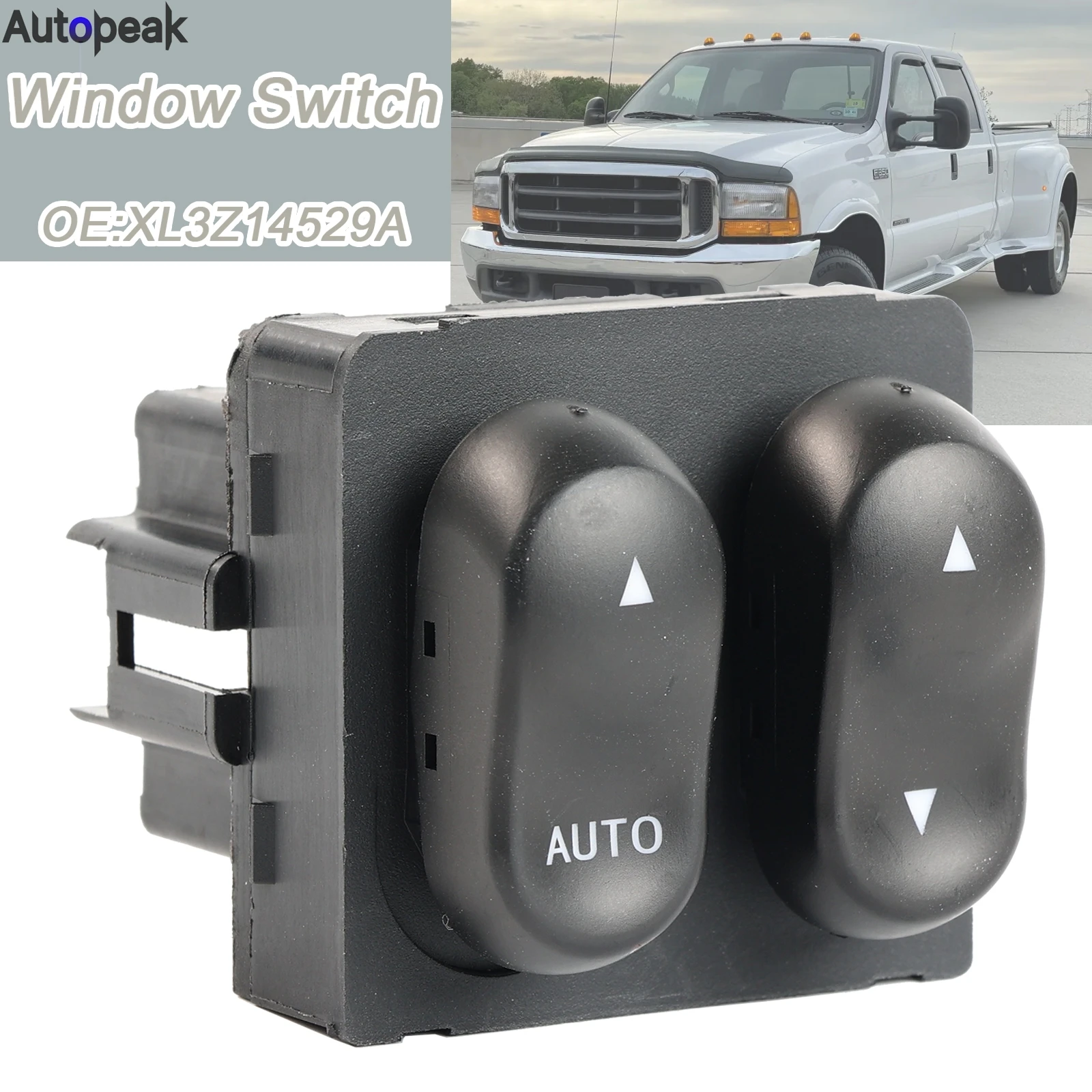 

For Ford F-150 F-250 F-350 Lobo Front Left Driver Side Car Power Window Switch XL3Z14529AA Car Accessories 1999 2000 2001 2002