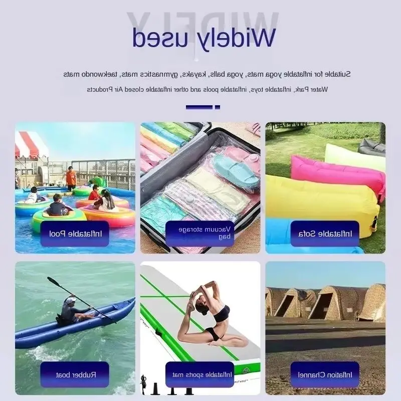 650W Electric Inflator Pump Amusement Air Model Pump High Pressure Closed Air Inflator and Pump Dual Use