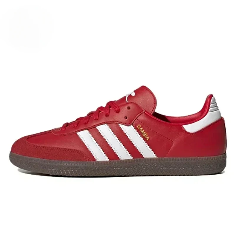 Adidas Originals Samba Men Women Skateboarding Shoes Simple Versatile Casual Lightweight Wear-resistant Low Top Board Shoes