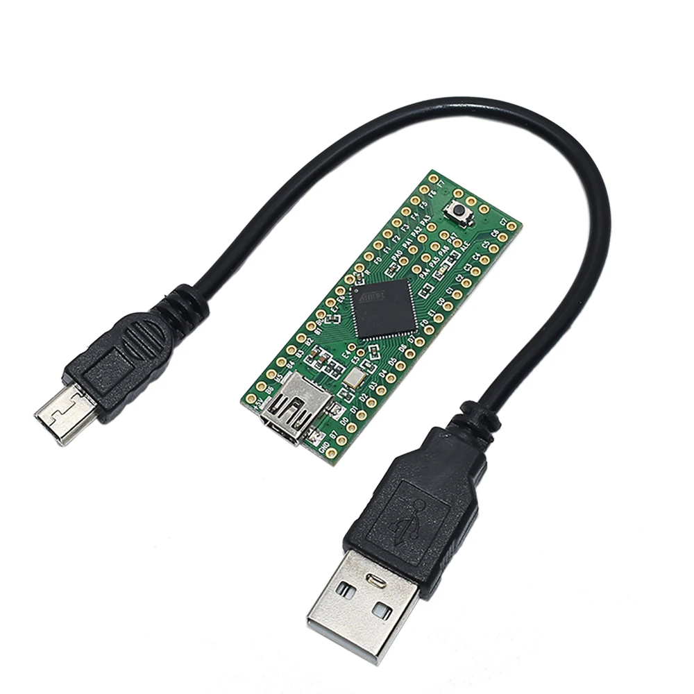 AT90USB1286 Teensy 2.0++ USB AVR Development Board ISP U Disk Keyboard Mouse Experimental Board For Arduino