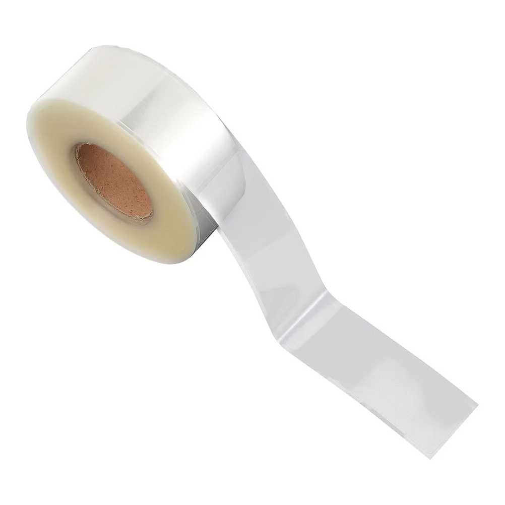 1 Roll Clear Label Protector Waterproof Pvc Self-Adhesive For Barcodes Scratch Resistant Library Book Labels Protection Folder