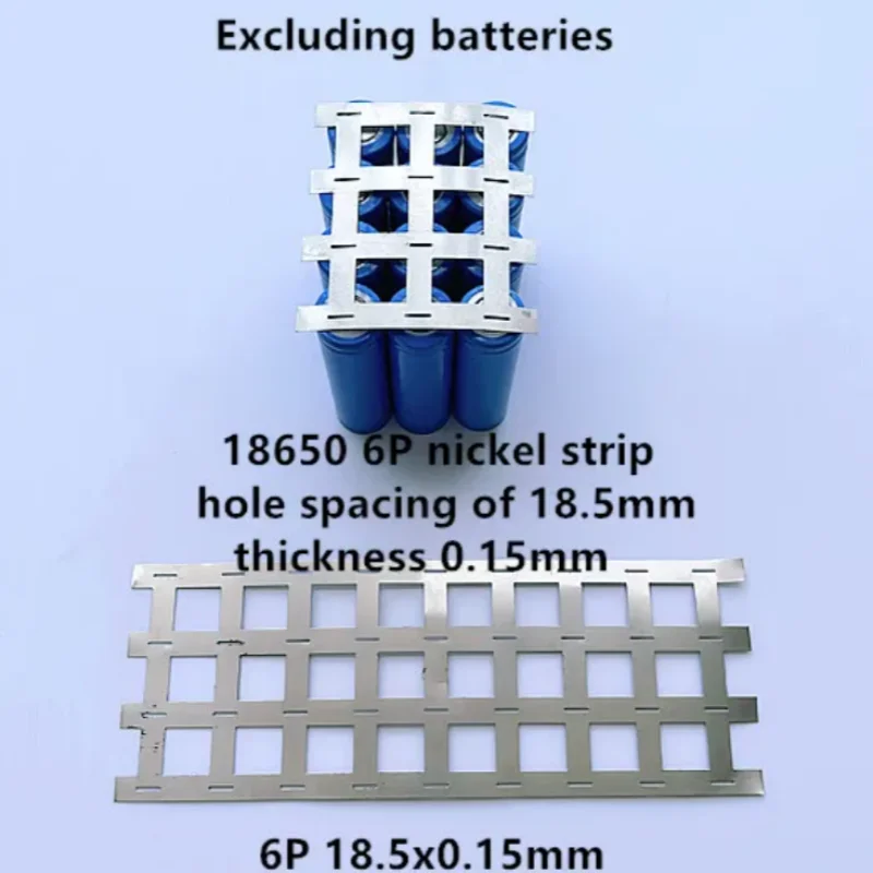 1 Rotolo 1m 18650 Batteria agli ioni di litio Piastra in lamiera di nichel Cintura in acciaio placcato in nichel Connettore Saldatrice a punti