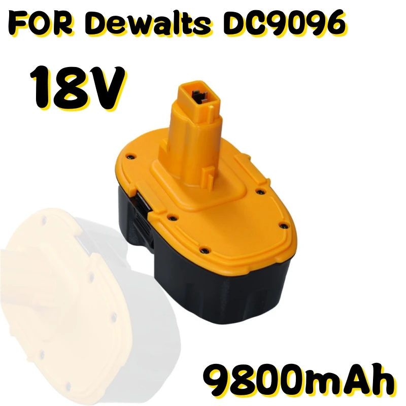 For Dewalt 18V XRP Ni-MH Battery DC9071 DE9074 DC9096 DW9098 Rechargeable Battery DE9096 Cordless Drill Battery DC9091