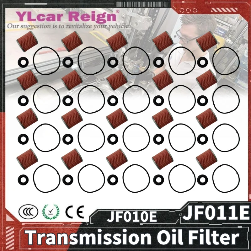 

JF011E JF010E RE0F09A RE0F10A Automatic Transmission 20Pcs Oil Filter 31726-1XF00 317261XF00 For Nissan Mitsubishi Infinity