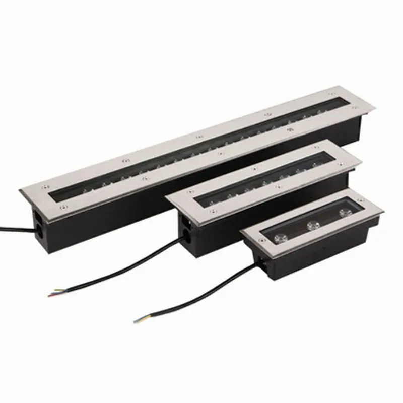 Everbright Store Buried Light Recessed Wall Washer Long Spotlight Outdoor Strip Square Garden Light