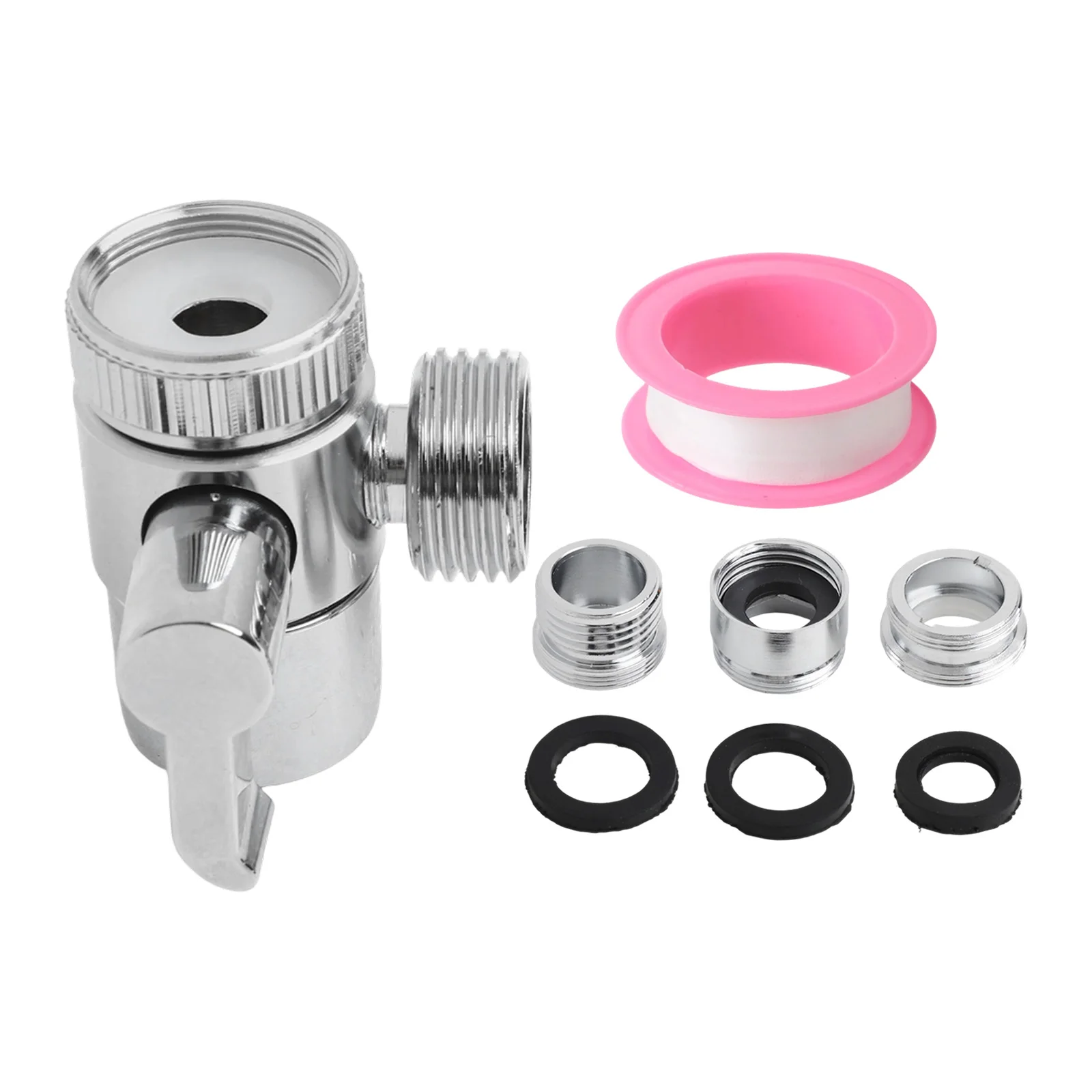 Convert One Inlet To Two Outlets Toilet Bidet Diverter Plumbing Connector Bathroom Splitter Flexible Connections