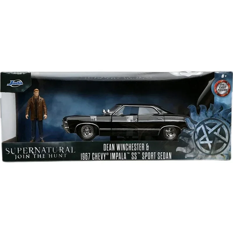 Jada-Chevrolet Impala SS dehors Sedan pour enfants, 1:24, haute simulation, alliage métallique moulé sous pression, modèle de voiture CHEVY, jouets