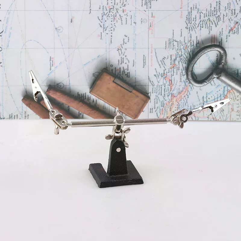 Third Hand Soldering Iron Stand Clamp Helping Hands Clip Tool PCB Holder Electrical Circuits Hobby