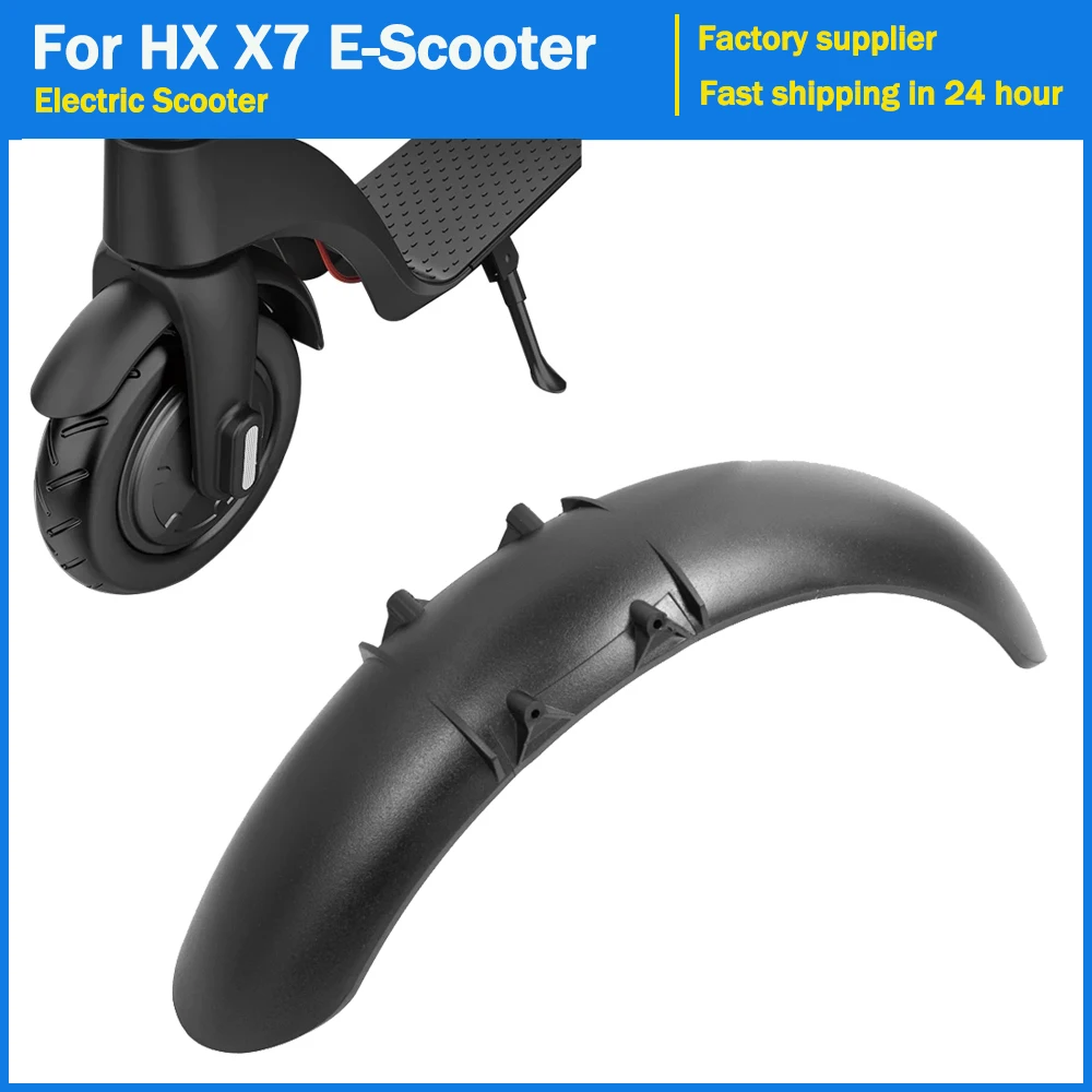 Electric Scooter Mudguard Front Fender for HX X7 Tyre kickscooter Skateboard Front Tire Splash Guard Delicate Parts Accessories