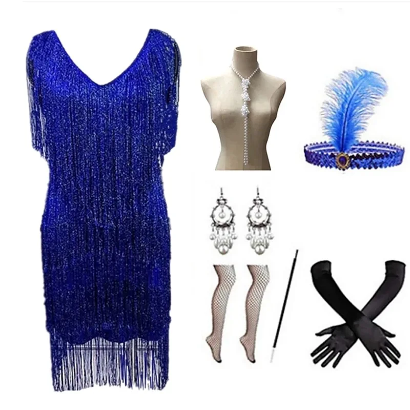 جديد Bla Sequin Dr الذهب المطرزة شرابة تنورة مساء مرحلة الأداء ثوب عالية الخصر ort تنورة كاني السنوية... #5