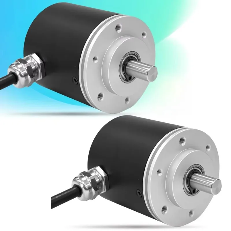 Factory Good Quality EAM50A Multi-turn 4096 turns Absolute-type SSI differential signal Magnetic Encoders